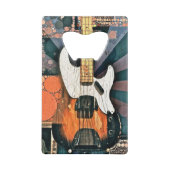 ヴィンテージの低音の栓抜き クレジットカード栓抜き (裏面)