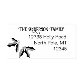 ヴィンテージの住所 ラバースタンプ