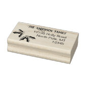 ヴィンテージの住所 ラバースタンプ (スタンプ)