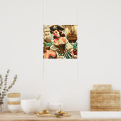 ヴィンテージの侵入 ポスター (キッチン)