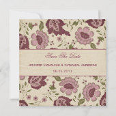 ヴィンテージの保存日付 セーブザデート (正面)