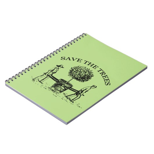 ヴィンテージの保存木のノート1 ノートブック (左側)