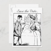 ヴィンテージの保存 案内ポストカード (正面/裏面)