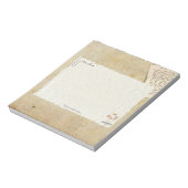 ヴィンテージの個人用メモ帳 ノートパッド (回転)