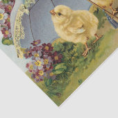 ヴィンテージの傘の下のイースターチックス 薄葉紙 (詳細)