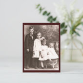 ヴィンテージの兄弟姉妹 ポストカード (スタンド正面)