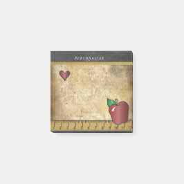 ヴィンテージの先生のデザイン| DIYの文字 ポストイット