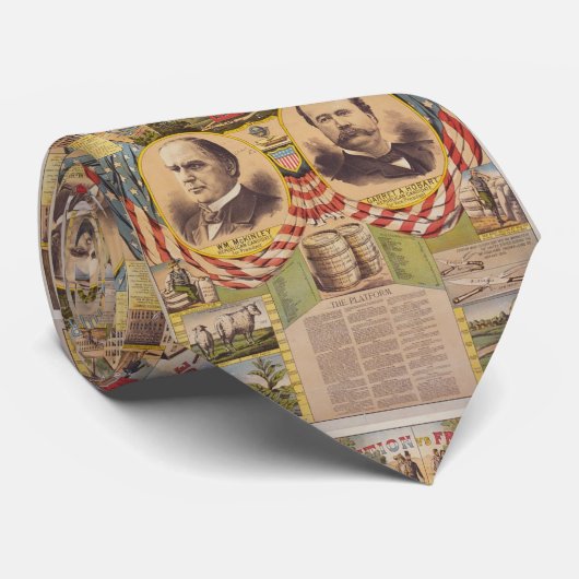 ヴィンテージの共和党の大統領のなキャンペーン ネクタイ (ロール)
