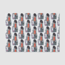 ヴィンテージの兵士の子供のクリスマスのティッシュ 薄葉紙