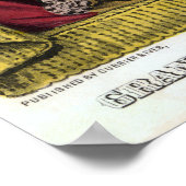 ヴィンテージの内戦の共和党大統領の選挙 ポスター (角)