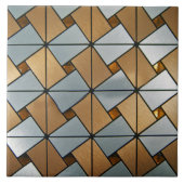 ヴィンテージの再生のアールデコの世紀半ばのモダン タイル (正面)