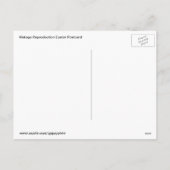 ヴィンテージの再生のイースター郵便はがき シーズンポストカード (裏面)