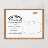 ヴィンテージの写真の保存 案内ポストカード (裏面)