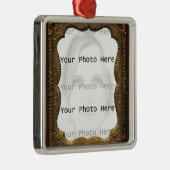 ヴィンテージの写真フレーム メタルオーナメント (右)