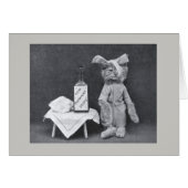 ヴィンテージの写真-歯痛の子ネコ、 (正面横)