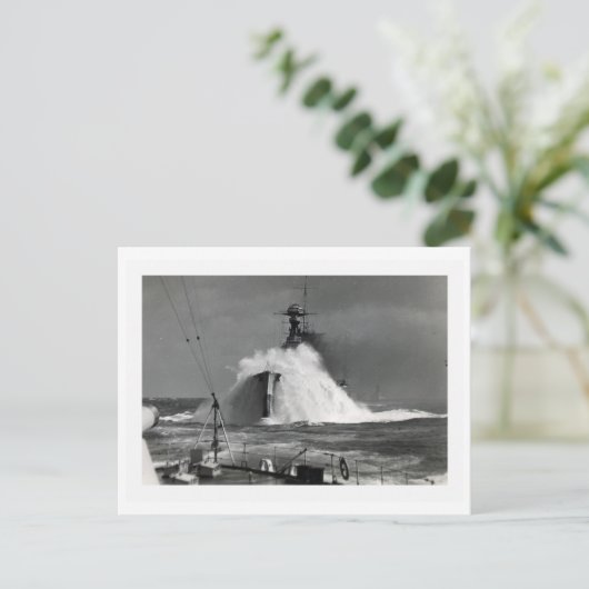 ヴィンテージの写真 – The 王室の Oak Ship ポストカード (スタンド正面)