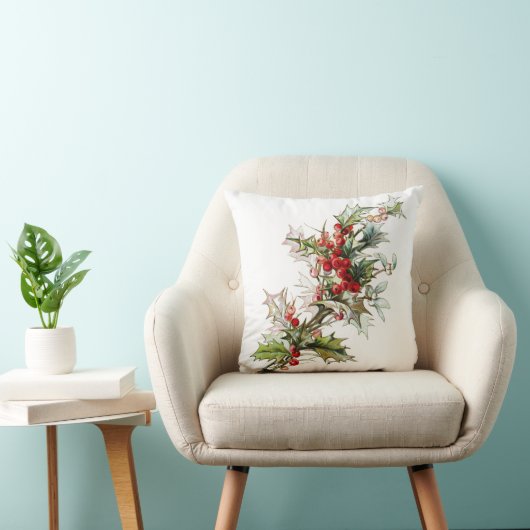 ヴィンテージの冬の果実 クッション (椅子)