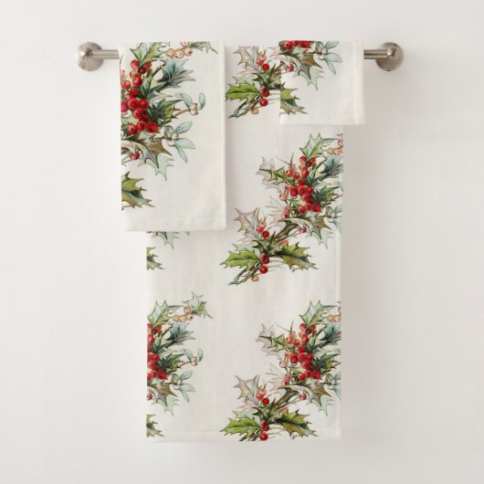 ヴィンテージの冬の果実 バスタオルセット (インサイチュ)