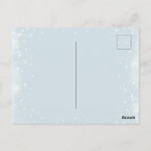 ヴィンテージの冬の格言 ポストカード (裏面)