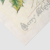 ヴィンテージの冬の風景 薄葉紙 (詳細)