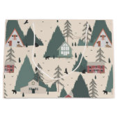 ヴィンテージの冬 ラージペーパーバッグ (正面)