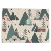 ヴィンテージの冬 ラージペーパーバッグ (裏面)