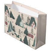 ヴィンテージの冬 ラージペーパーバッグ (正面アングル)