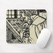 ヴィンテージの凸版印刷プリンター設定のタイプmousepad マウスパッド (マウス)