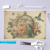 ヴィンテージの出産フローラの分離 薄葉紙 (クラフト)