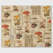 ヴィンテージの切り離し用またはギフトラップ ラッピングペーパー (フラット)