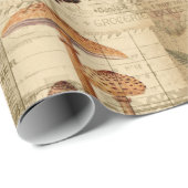 ヴィンテージの切り離し用またはギフトラップ ラッピングペーパー (ロールコーナー)