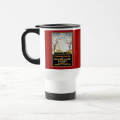 ヴィンテージの列車旅行ポスター芸術 トラベルマグ (左)