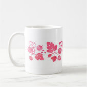 ヴィンテージの刺激を受けたなピンクGB 11のoz。 マグ (左)