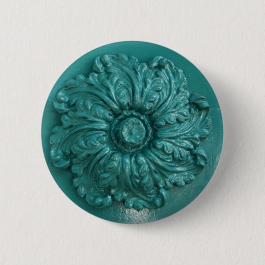 ヴィンテージの刺激を受けたなボタン 缶バッジ (正面)