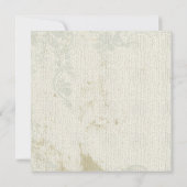 ヴィンテージの刺激を受けたな結婚式招待状 招待状 (裏面)