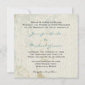 ヴィンテージの刺激を受けたな結婚式招待状 招待状 (正面)