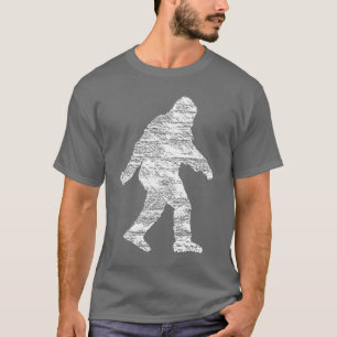 ヴィンテージの動揺してなサスカッチかビッグフットのTシャツ Tシャツ