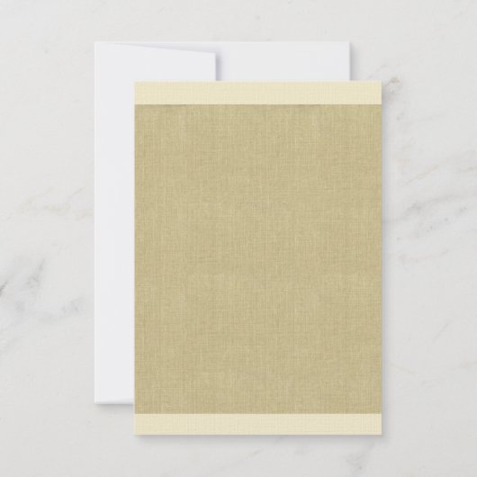 ヴィンテージの動揺してなリネン鳥はノート感謝していしています ノートカード (裏面)