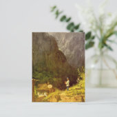 ヴィンテージの動機 – チロリーントールハウス ポストカード (スタンド正面)