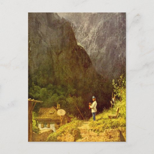 ヴィンテージの動機 – チロリーントールハウス ポストカード (正面)