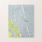 ヴィンテージの北外銀行Map (1940年) ジグソーパズル (縦)