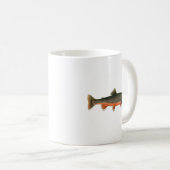 ヴィンテージの北極木炭のイラストレーション-男性を繁殖させること コーヒーマグカップ (正面右)