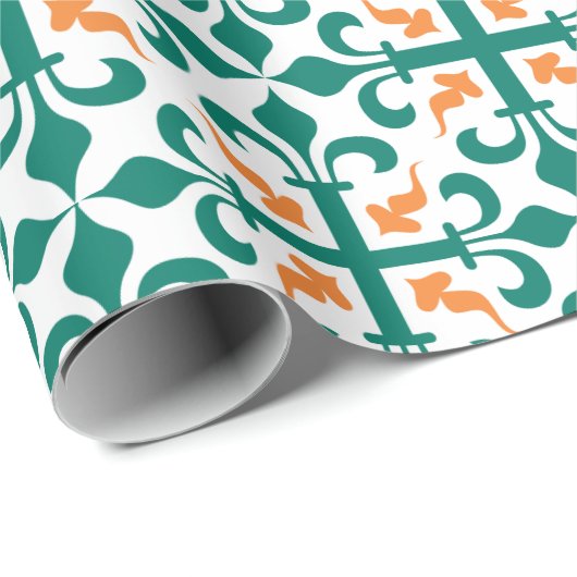 ヴィンテージの十字型 ラッピングペーパー (ロールコーナー)