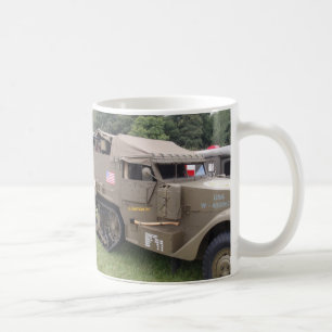 ヴィンテージの半分トラック コーヒーマグカップ