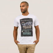 ヴィンテージの占い師ポスター Tシャツ (正面フル)
