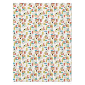 ヴィンテージの原子Tikiのデザインのテーブルクロス テーブルクロス (正面)