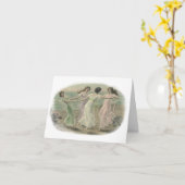 ヴィンテージの友情BFFは連絡をとろうカード カード (黄色い花)