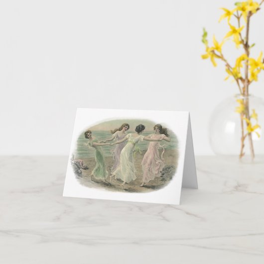 ヴィンテージの友情BFFは連絡をとろうカード カード (黄色い花)