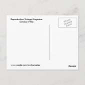 ヴィンテージの友 ポストカード (裏面)