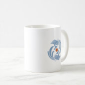 ヴィンテージの双鳳 コーヒーマグカップ (正面右)